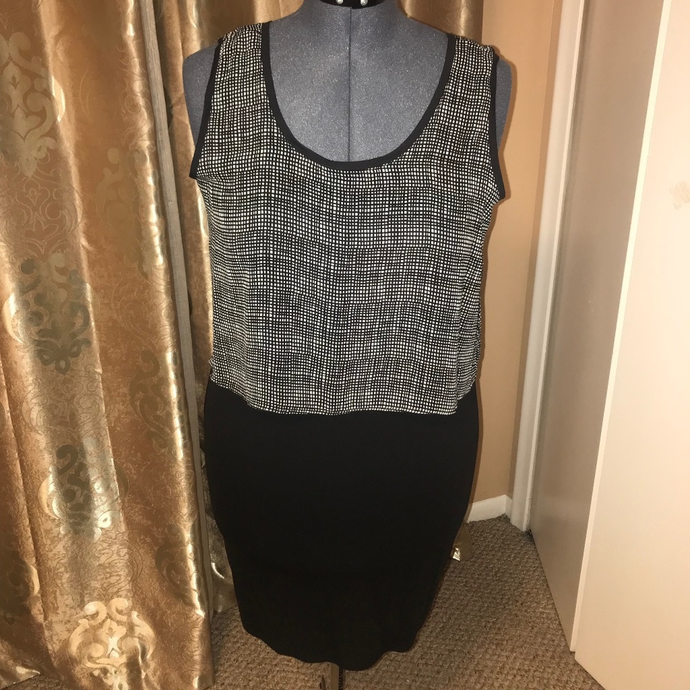 Black and White Short Dress NWOT